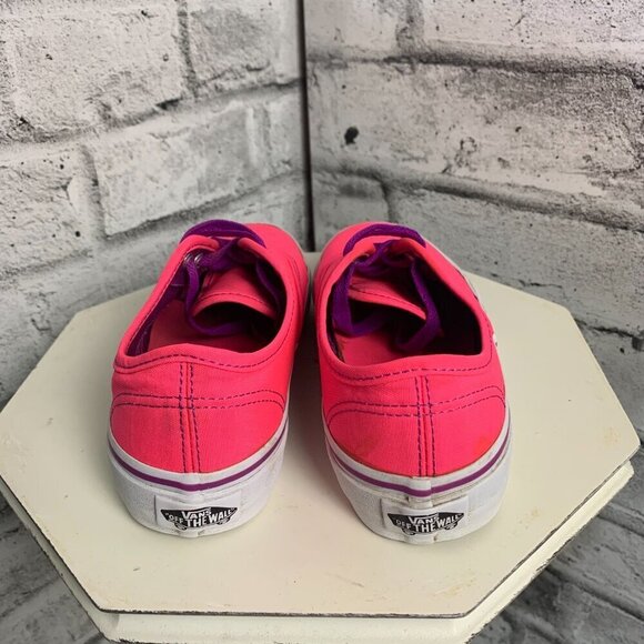 Vans Off the Wall Casual Pink Sneakers - Picture 5 of 7